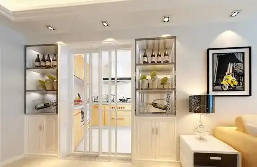 厨房移门带酒柜效果图厨房移门带酒柜好不好