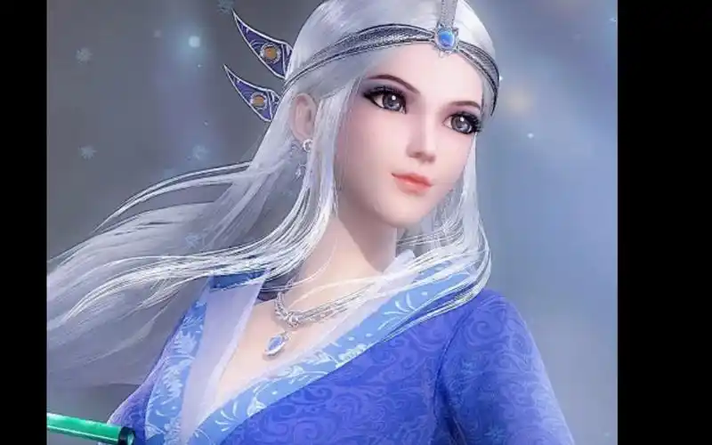 秦时明月 雪女3d 同人动画