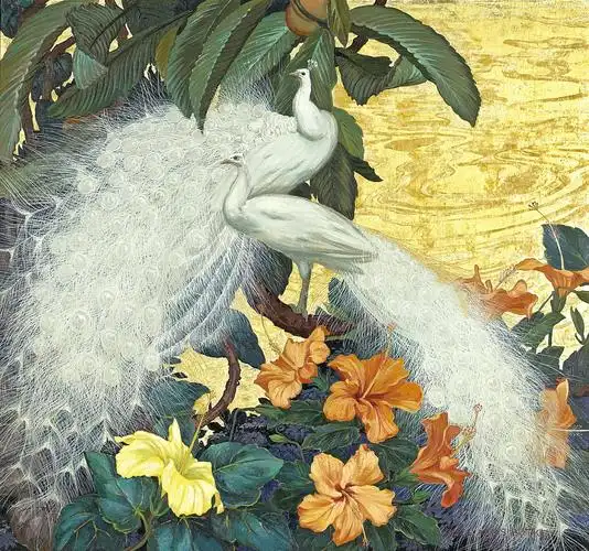 [装饰画高清大图]0023_现代装饰_孔雀装饰画图片装饰画图片(23)_2796x