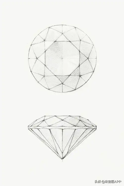 1分钟学会画宝石,每天进步一点点
