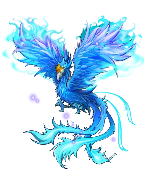 以冰与炎守护大地的上古神兽,百鸟之王,所到之处,一片祥瑞!