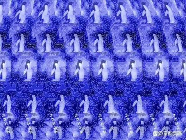 三维立体图如何看?图片竟然隐藏如此美妙的立体图,难倒不少人