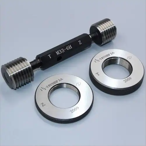 梯形螺纹环规tr1020x2x3x4通止量规塞规非标检具量规