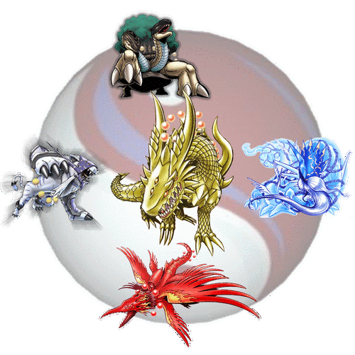 白虎兽バイフーモンbaihumon