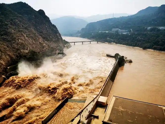 三门峡黄河大坝(原创)手机随拍