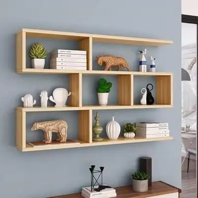 墙上挂柜子展示柜图片