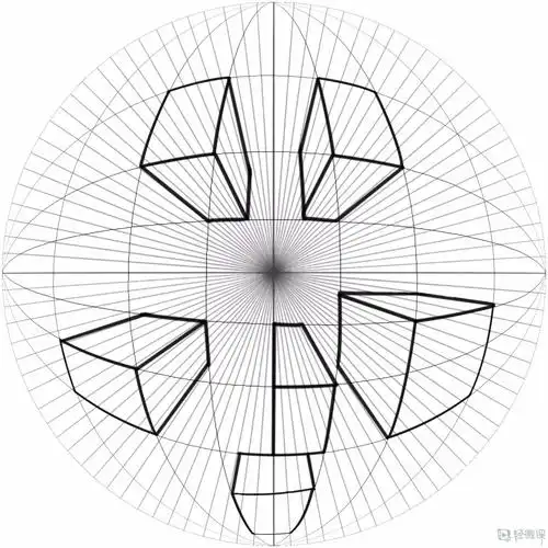 一沫gf-4-237 临摹鱼眼透视—画画基础鱼眼透视的练习