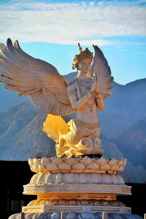 神秘的西夏王朝珍宝,半人半鸟首的迦陵频伽,伴你好运连连