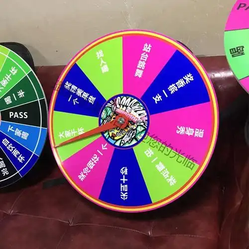 轻奢高端酒吧夜店气氛gogo互动背包游戏发光转盘ktv娱乐道具真心话大