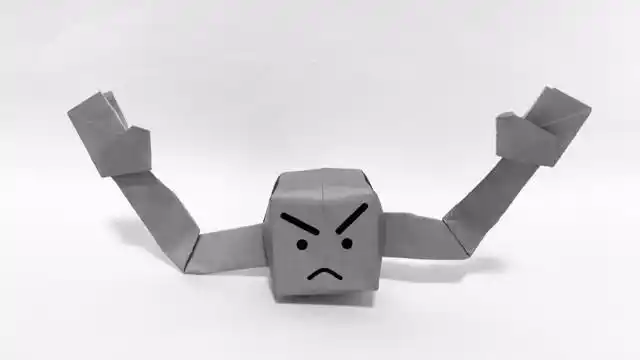 小石拳折纸 手工折纸大全-蒲城教育文学网