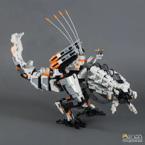 推特网友用乐高还原出了地平线黎明时分里出现的巨大机械巨兽