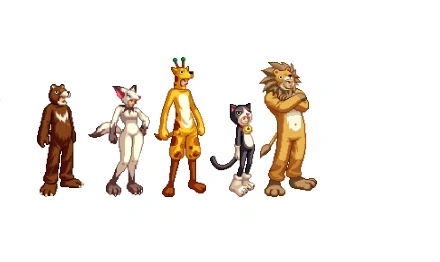 原创dnf动物套大集合国服3套韩服1套哪个才是你的最爱