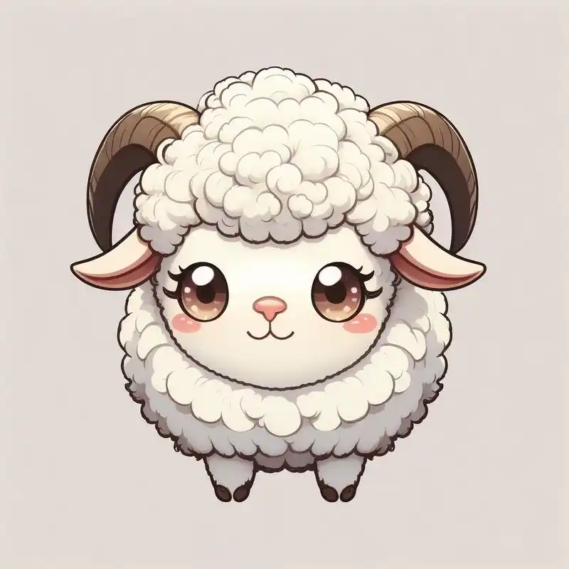 超萌羊咩咩🐏卡通头像来啦!
