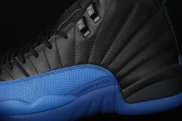 air jordan 12"game royal"aj12 乔12黑蓝 真标真碳 篮球鞋 130690