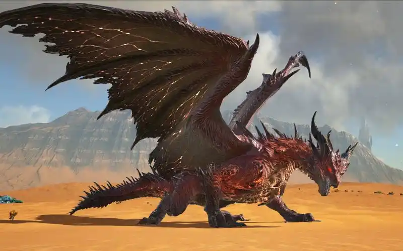 方舟生存进化 怪物猎人39 进化!冥赤龙!赤帝苍星 毁灭的力量!