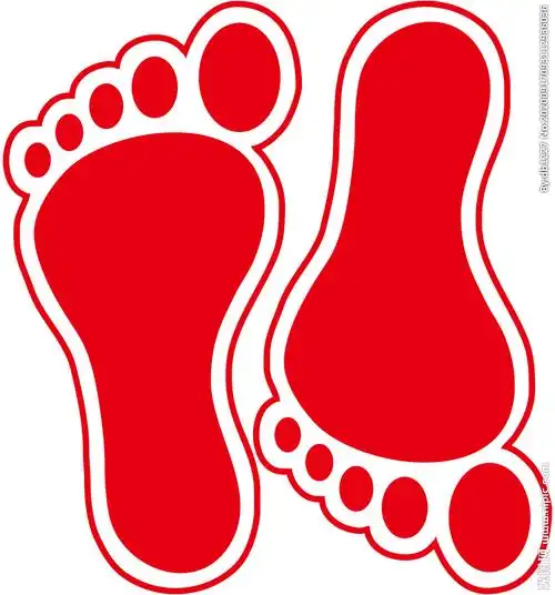 脚印设计图__海报设计_广告设计_设计图库_昵图网nipic.com