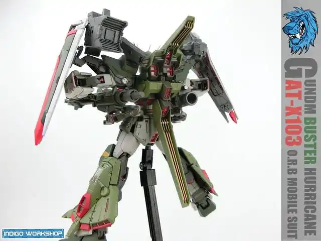 【模玩作品赏析】不错的改造--飓阵暴风高达