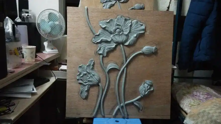 浮雕原稿之花卉系列