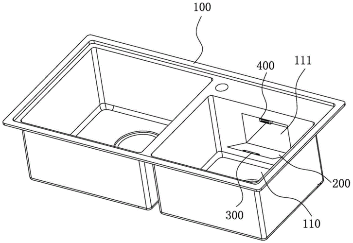 一种储物水槽的制作方法