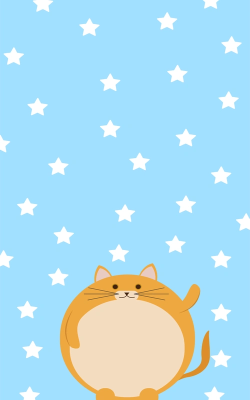 iphone简约创意卡通手机壁纸图片