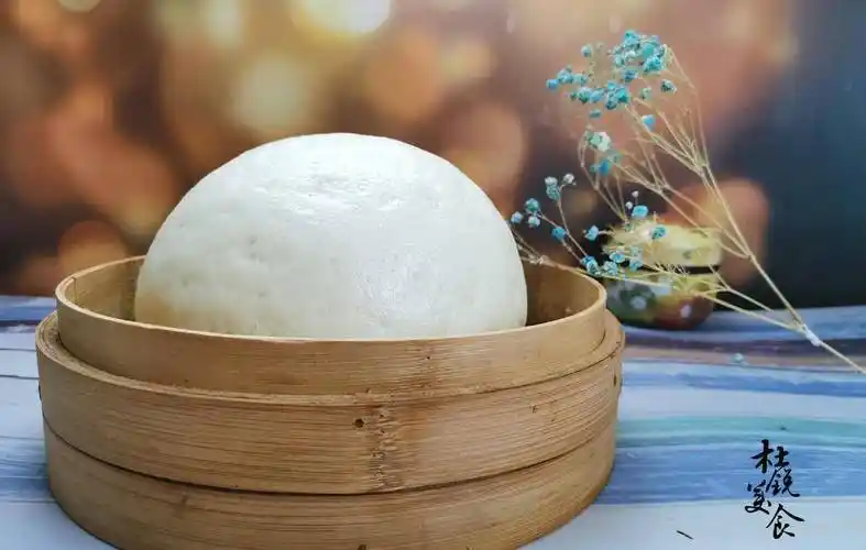 真正的山东超级大馒头,3个男人吃不上1个,麦香浓郁有嚼劲_面团_戗面