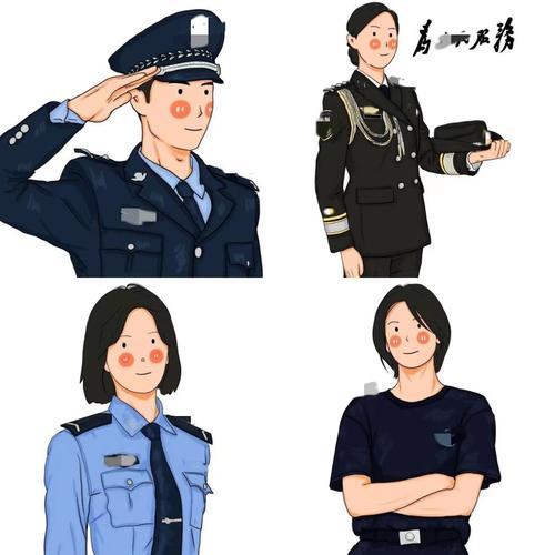 职业照手绘头像定制体制微信头像设计照片转卡通动漫画形象约稿