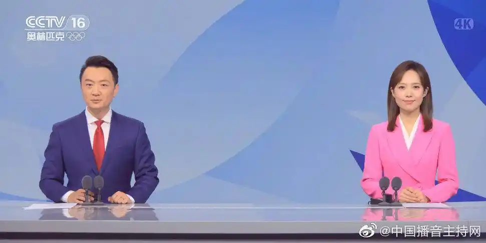 央视体育频道主持人郭强,刘柏伶共同担任此次特别节目主持人 微博