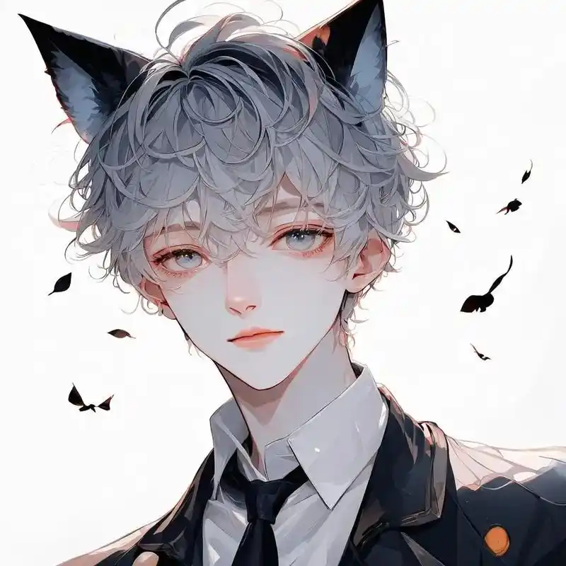 猫耳男头动漫头像,喜欢的自取#动漫头像 #适合男生的头像推荐 - 抖音