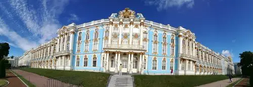 叶卡捷琳娜花园及宫殿印象