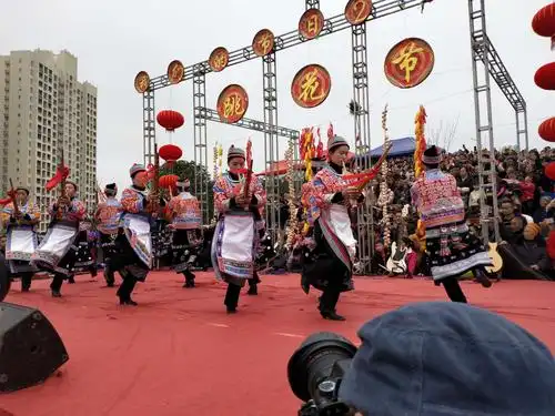 安顺西门跳花节盛况