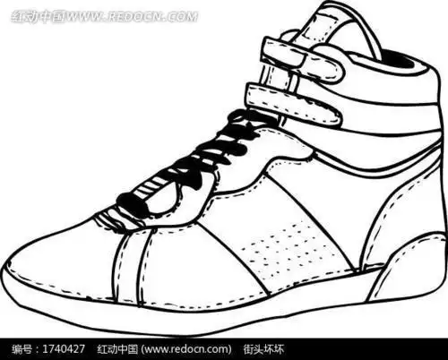 画法教学舒适简便的运动鞋简笔画鞋子简笔画鞋子简笔画百度图片搜索
