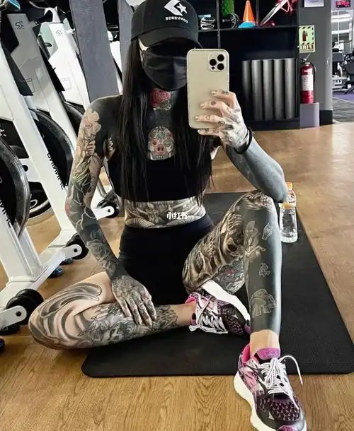 通体了#纹身  #纹身也清新  #传统纹身