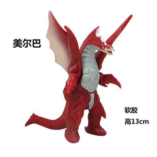 美尔巴怪兽玩具软胶材质基德曼人偶模型手办玩偶