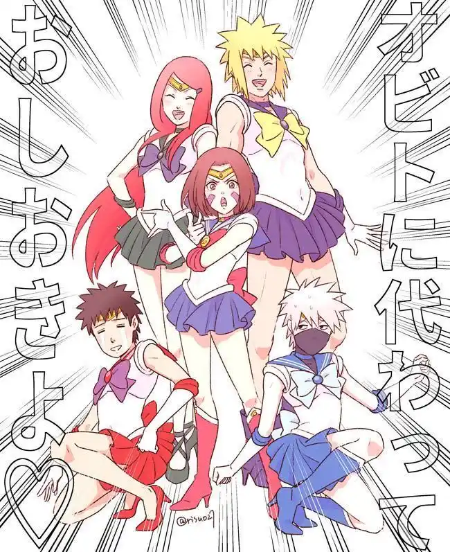 《火影》高人气角色,六代目火影卡卡西变装秀,太辣眼不敢看