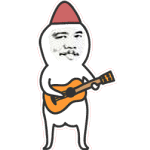 贱公公吉他搞笑帽子gif动图_动态图_表情包下载_soogif