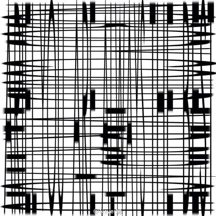 闭上一只眼睛,将手机向前倾斜,从下边充电孔方向看图片,然后再旋转90