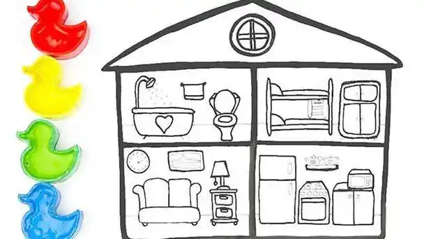 房子的简笔画 房子的简笔画儿童画