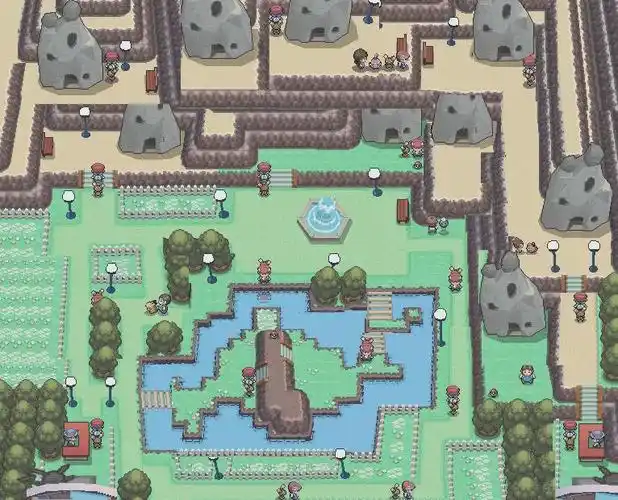 [口袋妖怪白金]散布公园超详细走法