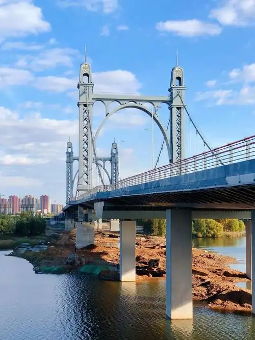 沈阳新地标东塔桥风光
