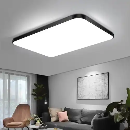 led吸顶灯简约现代客厅灯长方形古达大气卧室餐厅灯书房间家用灯具