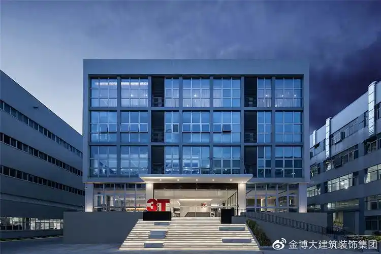 郑州三泰汽车内饰办公楼装修设计公司案例