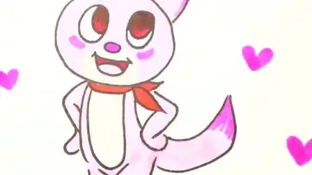 迷你特工队-闪亮版出场!粉红战士露西 简笔画 绘画教程