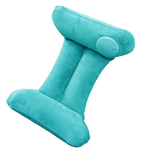 批发充气腰枕旅行家居靠枕腰垫按压式自动充气靠垫护腰便携枕