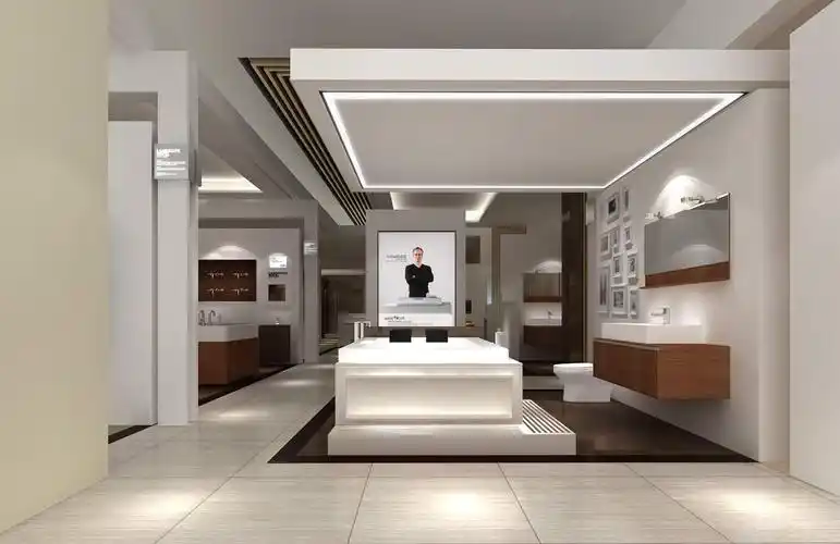 恒洁卫浴休验店店面设计