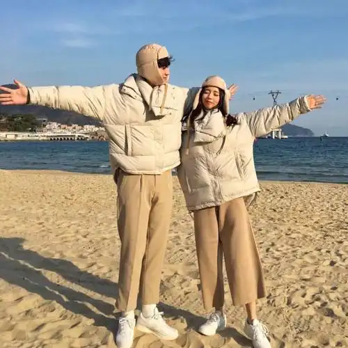 情侣装这么穿美得很高级