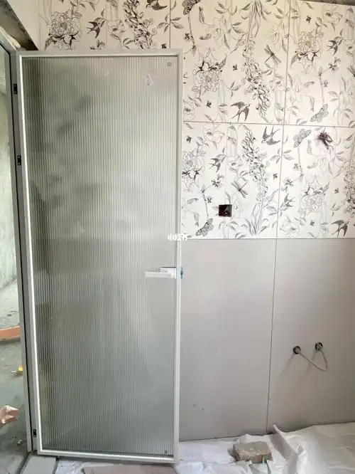 超白长虹玻璃～厕所门