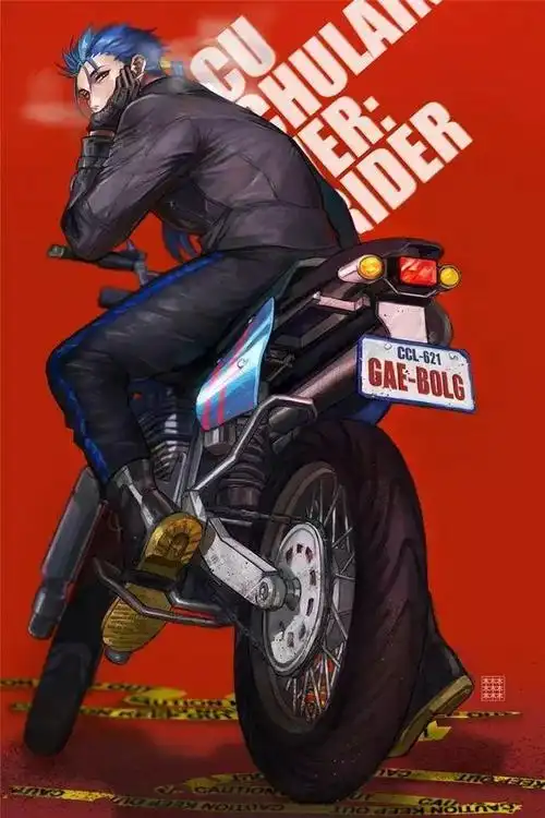 美图喜欢你勇敢又帅气的模样机车特辑的动漫壁纸