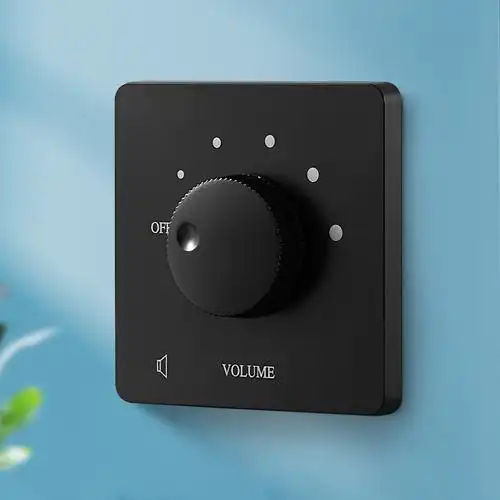 控制器开关声音定阻调音音响面板音量调节旋钮背景音乐控制器