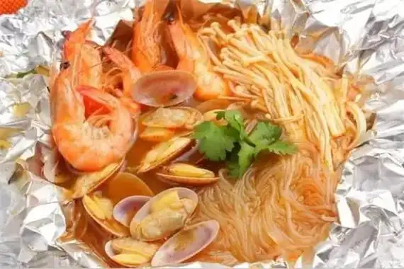 绝味锡纸花甲粉