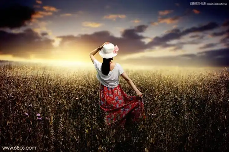 风景人像ps_风景人物图片